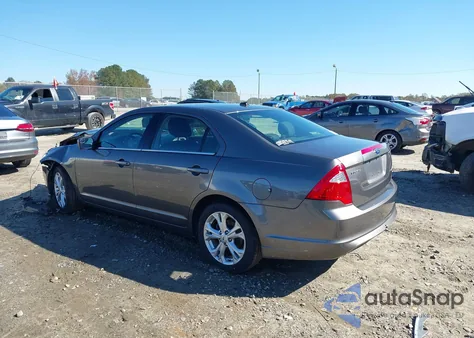 2012 Ford Fusion Se z USA, uszkodzony, nr VIN 3FAHP0HA2CR141240